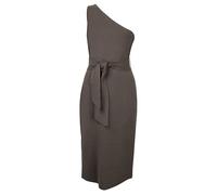 Forever New Lauren One Shoulder Midi Knit Dress Khaki Talla: 16 | Vestidos Midi Outlet | Mujer | Marrón