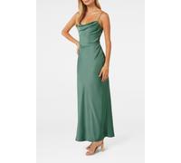 Forever New Mia Satin Maxi Dress Burning Sage Talla: 16 | Vestidos Maxi Outlet | Mujer | Verde