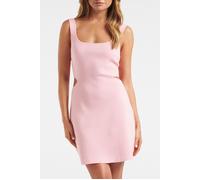 Forever New Zoey Cut Out Side Mini Knit Dress Pink Talla: 16 | Mini Vestidos Outlet | Mujer | Rosa