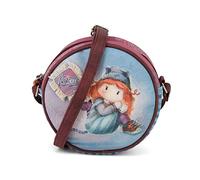 Forever Ninette Origin-Bolso Redondo, Multicolor, 18 x 18 cm