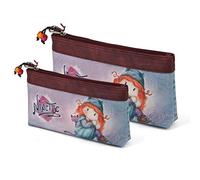 Forever Ninette Origin-Set de Dos Bolsas de Aseo, Multicolor, 26 x 15 cm