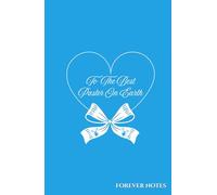 Forever Notes: To The Best Pastor On Earth (Turquoise)