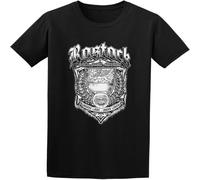 Forever Rostock Soccer Jersey Fan Gift Mens 100% Cotton Short Sleeve Tshirt Black XXL