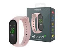Forever Smart Band Fitband - Rastreador de Fitness con Seguimiento de Actividad, frecuencia cardíaca, presión Arterial y Contador de calorías, podómetro Ligero, Larga duración de la batería