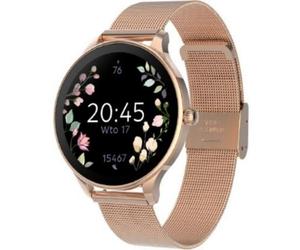 Forever Velora SB-306 Bluetooth 38,2mm AMOLED Oro Rosa IP67 Pulsómetro Monitor Sueño Mujer