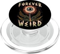Forever Weird with Eyeball Plant Illustration PopSockets PopGrip para MagSafe