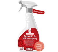 ForeverHorse Spray para crines de caballo, 500 ml, spray para cola para caballos, accesorios para un fácil peinado y pelo brillante al cepillar, fabricado en Alemania