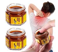 Foreverup 2 Bote Baume du Tigre Rouge, Tiger Balm Bálsamo, Red Tiger Ungüento Apto para Masajes tras el Deporte, Relajantes y Balsámicos Para La Cintura, Brazo, Trasero