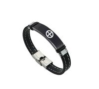 ForeverWill Pulsera de silicona con símbolo solar celta y cruz del sol antigua, símbolo de poder alquímico antiguo, joyería neopagana para unisex, 8.26 pulgadas, Acero inoxidable Silicona