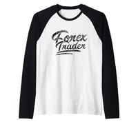 Forex Trader Mercado de divisas Comercio Camiseta Manga Raglan