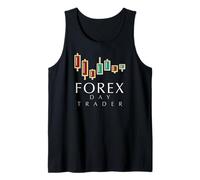 Forex Trading Day Trader Gestión de riesgos Mentalidad de Dinero Camiseta sin Mangas