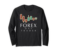 Forex Trading Day Trader Gestión de riesgos Mentalidad de Dinero Manga Larga