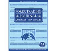 Forex Trading Journal: Mega 120 Page A4 Log to Plan your Forex Trades with Goals, Trading Principles, Checklists & More for Beginners and Professionals.