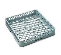 Forgast Cesta Lavavajillas | para Cubiertos Platos Vasos Copas | para el Lavavajillas de Hostelería | Cesta Lavavajillas Universal | de Plástico | Tamaño 50x50x10 cm