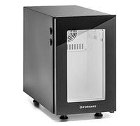 Forgast Mini nevera | Nevera de leche | Nevera portátil pequeña con manguera | Para la maquina de cafe | Potencia 61W | Dimensiones 22x45x45 cm | Controlador electrónico de temperatura