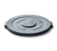 Forgast Tapa para cubo de basura | Capacidad 80 litros | Diámetro 55 cm | Tapa de cubo de basura grande | Construcción de plástico duradera y duradera | Universal para muchas habitaciones