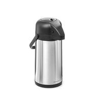 Forgast Termo con Bomba | Capacidad 2,5 Litros | Termo | Termo con Bomba | Termo de Acero Inoxidable Aislado | Botella Aislada | Cafetera con Bomba | Cómodo mango plegable