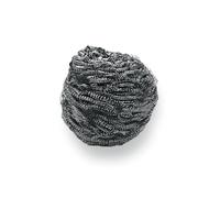 Forge Adour - Bola de acero inoxidable para limpieza de placa de plancha - FOGBOBOULEINOX, plateado.