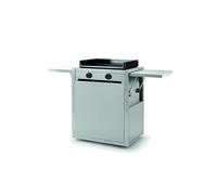 Forge Adour CHMIF 60 - Barbacoa (Isla de cocina, Acero inoxidable, Rectangular, Acero inoxidable, 2 estanterías, 752 mm)