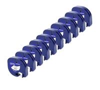 ForgeCore 2 5 10 Uds 91201 91202 12267 Cinta LT de 12mm Compatible con 91221 91331 91200 LT-100H Fabricante de Etiquetas(10PK Black on White)