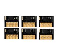 ForgeCore 6 Colores 300ML 727 727XL Compatible con Suministros de Impresora DesignJet T920 T930 T1500 T1530 T2500 T2530 para el número de Pieza 727(1SET(6Colors))