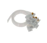 ForgeCore 6 Piezas Colorsun Amortiguador de Tinta y Pineline Compatible con Suministros de Impresora L801 L1800 L810 L850 L800 L1300 L1455 L101 L201 Manguera de Descarga de Impresora ecosolvente