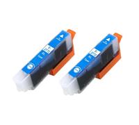 ForgeCore Cartucho de Tinta Compatible 27XL T2771 T2772 T2773 T2774 T2775 T2776 Funciona con Expression Photo XP-750 XP-760 XP-850 XP-860 XP-950 XP-960(2pcs Cyan)
