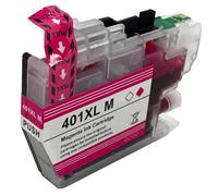 ForgeCore Cartucho de Tinta de inyección de Tinta LC401 XL Compatible con Suministros de Impresora J1010DW J1012DW J1170DW J5340DW J5345DW(M 1PC)