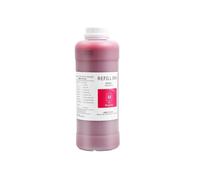 ForgeCore Cartucho de Tinta Tinta ecosolvente a Base de Aceite de 1000 ml Compatible con Cabezal de impresión Roland Mimaki Mutoh DX4 DX5 DX6 DX7 XP600 TX800 I3200 R1800 R2000(Magenta)