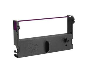 ForgeCore Cinta de impresión de Tinta de 20 Piezas 12,7mm * 3m Negro púrpura Compatible con ERC39 ERC43 TM-U311 SP-POS76II GP7635 GP7645 XP-76II(10pcs Purple)