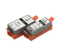 ForgeCore Compatible con PGI-35 CLI-36 Reemplazo de Cartucho de Tinta de Ajuste Universal para IP100 IP110 IP100B TR150 Mini260 320 Impresora CLI36 Tinta de Color PGI35 Negro(1set)