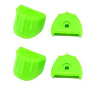 ForgeCore Cubierta de protección del Marco hidráulico y Amortiguador Compatible con 1 8 1 10 Piezas de RC RC Cape de absorción de Choque para vehículos de Control Remoto(Green)