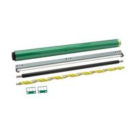 ForgeCore de reconstrucción de Unidad de Tambor DR618, Compatible con Suministros de Impresora C450i C550i C650i C750i Tambor OPC, Rodillo de Limpieza PCR de Limpieza de Tambor(1Set OEM Color)