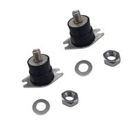 ForgeCore Paquete de 2 Soportes de Motor Superior compatibles con Piezas Marinas, Modelos de Motores fueraborda OMC 20 25 30 303879 325974 0325974 0303879