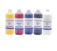 ForgeCore Película de Transferencia de Tinta 1000ML DTF Tinta Compatible con DX5 DX6 DX7 XP600 I3200 Cabezal de impresión F2100 F3070 L805 L800 L1800 BK C M Y WT Color(1000ML - Magenta)