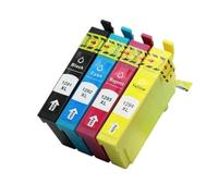 ForgeCore T1295 Paquete de 4 compatibles con T1291 T1292 T1293 T1294 Reemplazo para el número T1295 SX435W SX235W WF-3520 WF-3540(1SET)