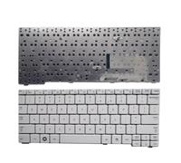 ForgeCore Teclado Compatible con los Modelos de portátiles N148P N143 N145 N150 N151 N102 NB20 NB30 NB30P N101 Diseño RU US SP Blanco Negro(US White)