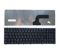 ForgeCore Teclado español Compatible con Suministros de Impresora G72 X53 X54H K53 A53 A52J K52N G53 N53T N61 X55V X55VD N73S N73J P53S X75V B53J UL50 SP QWERTY