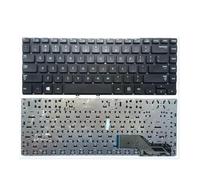 ForgeCore Teclado para portátil Compatible con Piezas BR NP 270E4V 270E5E 270E4E 275E4V 275E4E 350V4X 355V4X 2470EV 300E4E(US Black)