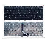 ForgeCore Teclado US RU UK Compatible con los Modelos de portátiles TravelMate TMX45-51 TMP414-51G SF314-41 SF514-54GT SF515-51 SF514-53T P614 N20H4 N17W3 N18H N19(ORG US NO Backlit)