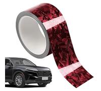 Forged Carbon Wrap,Self-Adhesive PET Forged Auto Decal - Vehicle Decal Car Film Wrap Roll - For Interior Exterior Vehicle Decoratio Protects Car Surfaces From Sole Abrasion And Threshold N Motorcycle