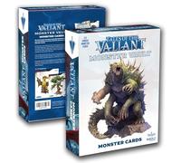 Forged Dice Co. Tales of the Valiant Monster Vault - Cartas de monstruo de bóveda - 313 criaturas de fantasía a todo color para juegos de rol compatibles con Dnd 5E - Baraja de referencia rápida para
