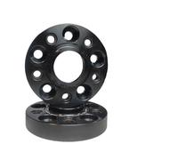 Forged Wheels Spacer Espaciador Rueda Aleación Aluminio 2 Piezas 5x112 CB 66,6mm Para 1/3/4/5/7/8Series I3 I4 Ix Ix3 M3 X3 X4 X4M X5 X6 X7 Z4 Adaptador Rueda Separadores(2piece 25mm-BK)