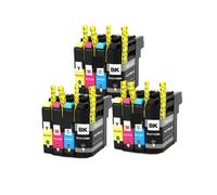 ForgediY 12PK LC131 LC133 Cartucho de Tinta Compatible con Tinta Completa Compatible con de MFC-J245 MFC-J470DW MFC-J475DW MFC-J650DW MFC-J870DW MFC-J4410DW
