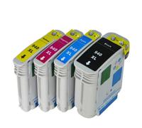 ForgediY Cartucho de Tinta C4906A C4907A C4908A C4909A Compatible con Officejet Pro 8000 A809a A811a A809n 8000 8500 A909b