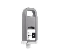 ForgediY Cartucho de Tinta PFI710 PFI-710 con Tinta colorante y Chip Compatible con TX2000 TX3000 TX4000(MBK (Dye))