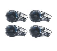 ForgediY Cinta de Cartucho de Etiquetas autolaminada de 1 a 5 Piezas Compatible con BMP21 Plus BMP21 Lab IDPAL LABPAL M21 750 427(4 Pack M21-750-427)