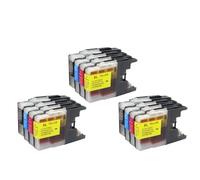 ForgediY LC12-430 Cartucho de Tinta Compatible con LC12 LC17 LC71 LC40 LC73 LC75 LC77 LC79 LC400 LC450 LC1220 LC1240 LC1280 LC430(4color 3set)