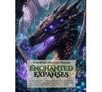 Forgefire Dragon Realms: Enchanted Expanses: An Epic Fantasy Journey Through Ancient Ruins, Open Grasslands, and Forgotten Civilizations with Majestic ... 50 High-Quality Stress Relieving Designs