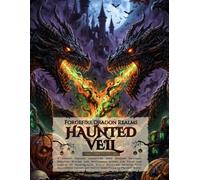 Forgefire Dragon Realms: Haunted Veil: A Spooky Fantasy Adventure with Shadow Dragons, Haunted Realms, and Mysterious Scenes for Teens and Adults: 50 ... and Single-Sided Pages to Prevent Bleed